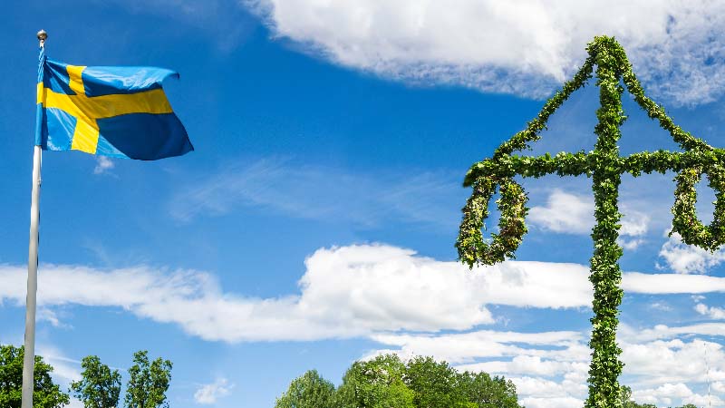 Midsommar i Kosta